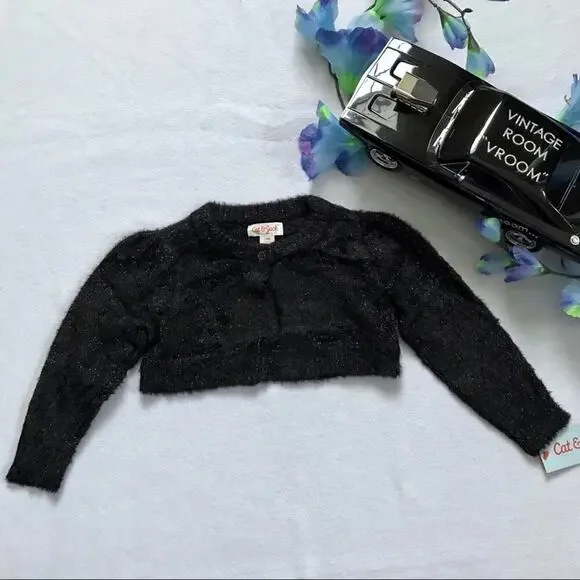 Guess Chambray Jacket and Cat & Jack Bolero New Bundle for Girls 12M - Picture 9 of 16